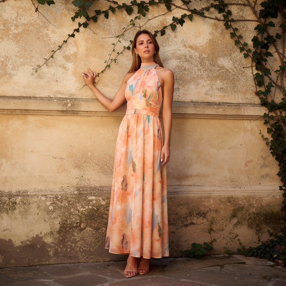 Elvira™ I Peach-Hour Dress