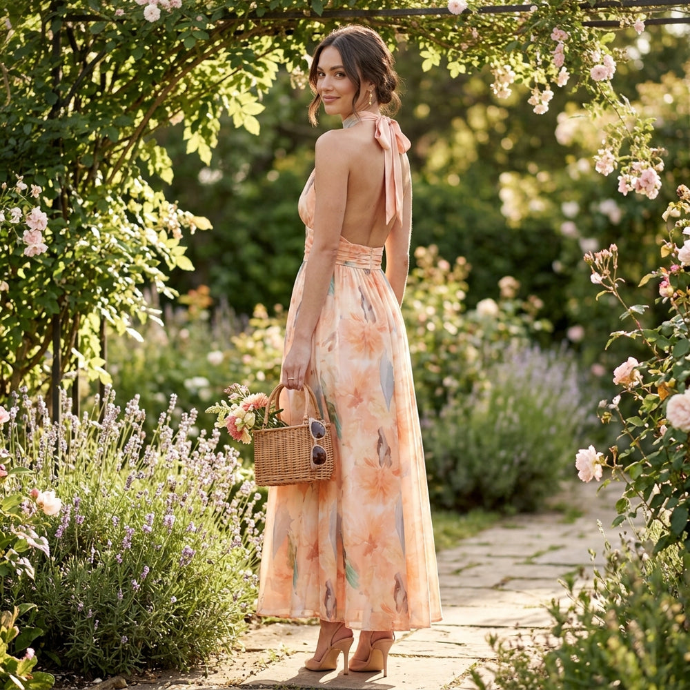 Elvira™ I Peach-Hour Dress