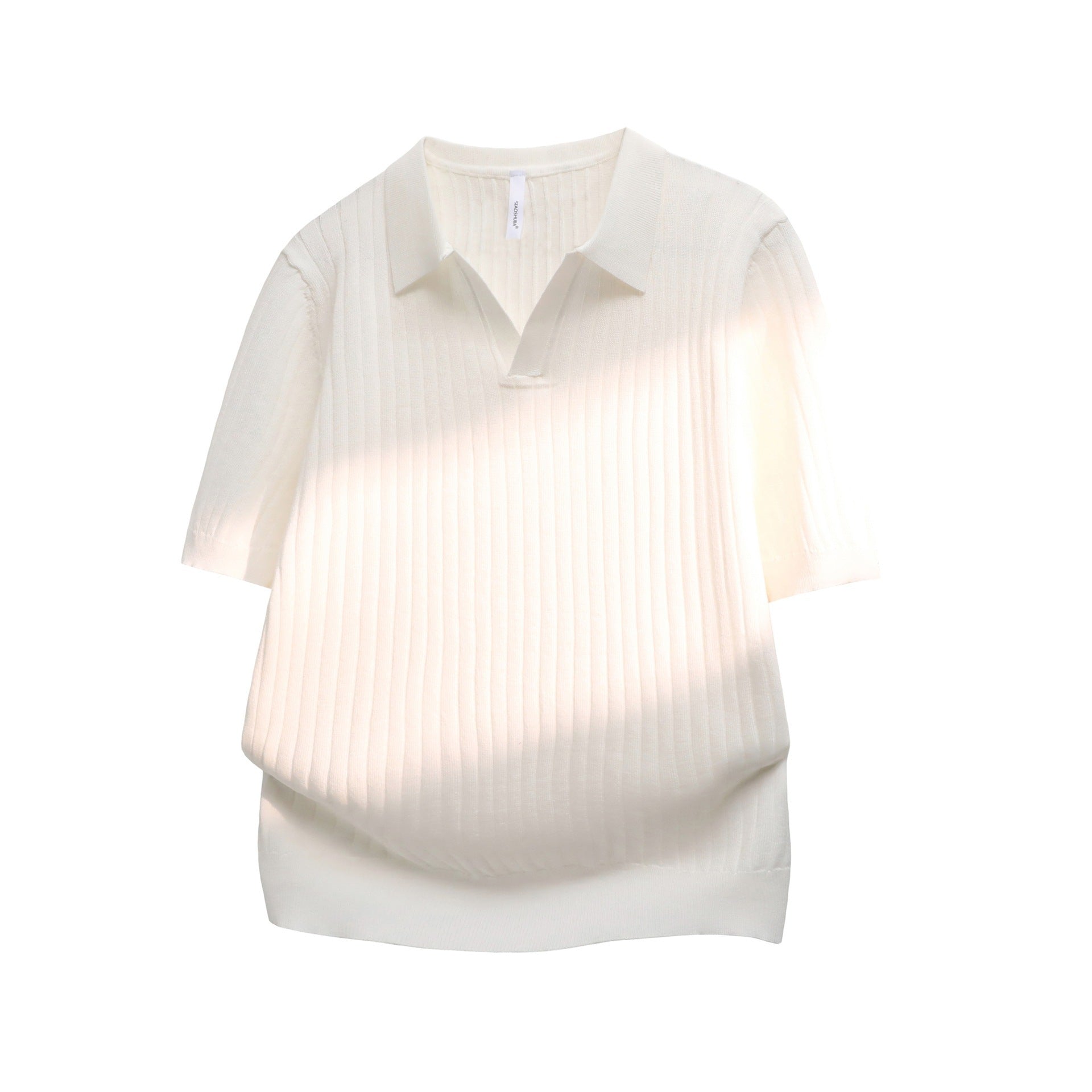 Ribbed Cotton Polo