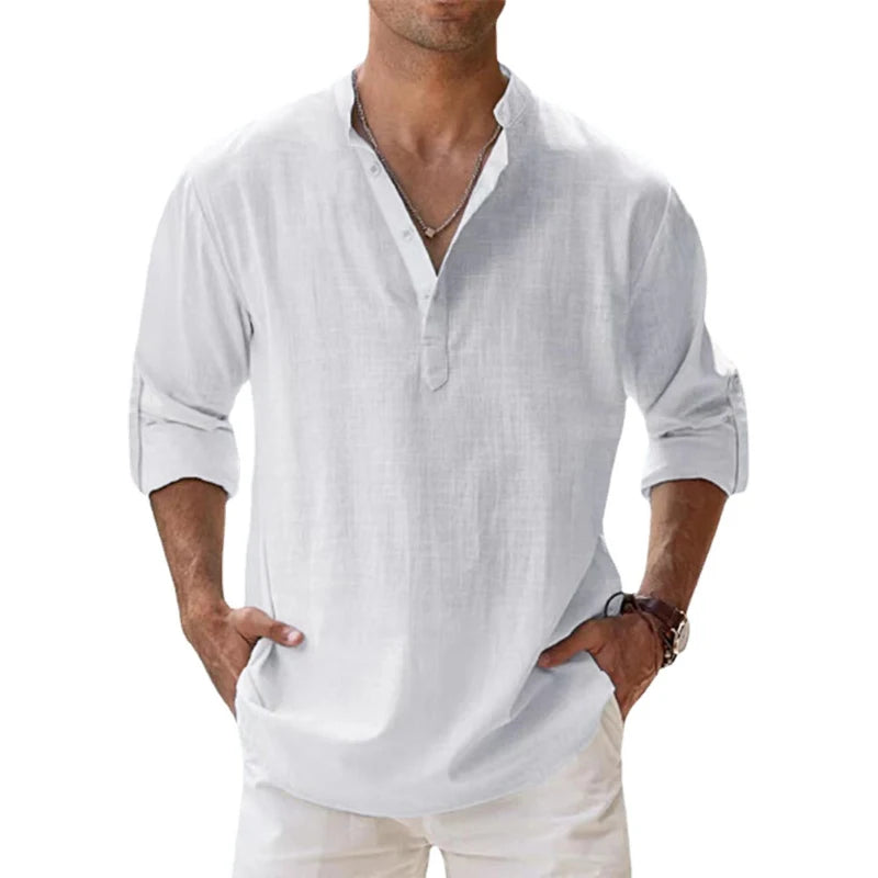 Breeze Cotton-Linen Shirt