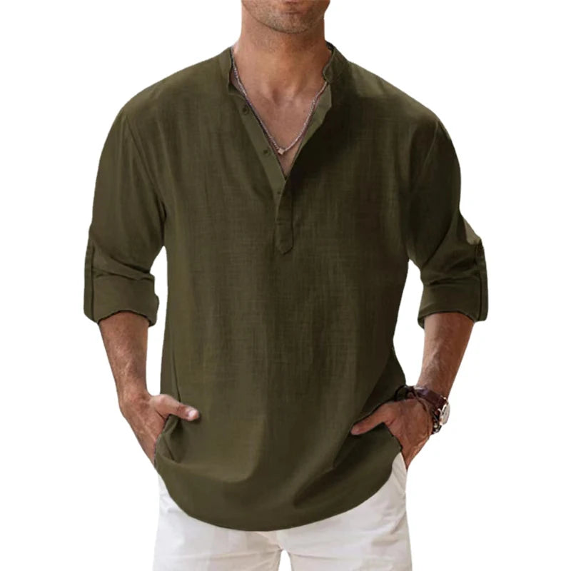 Breeze Cotton-Linen Shirt