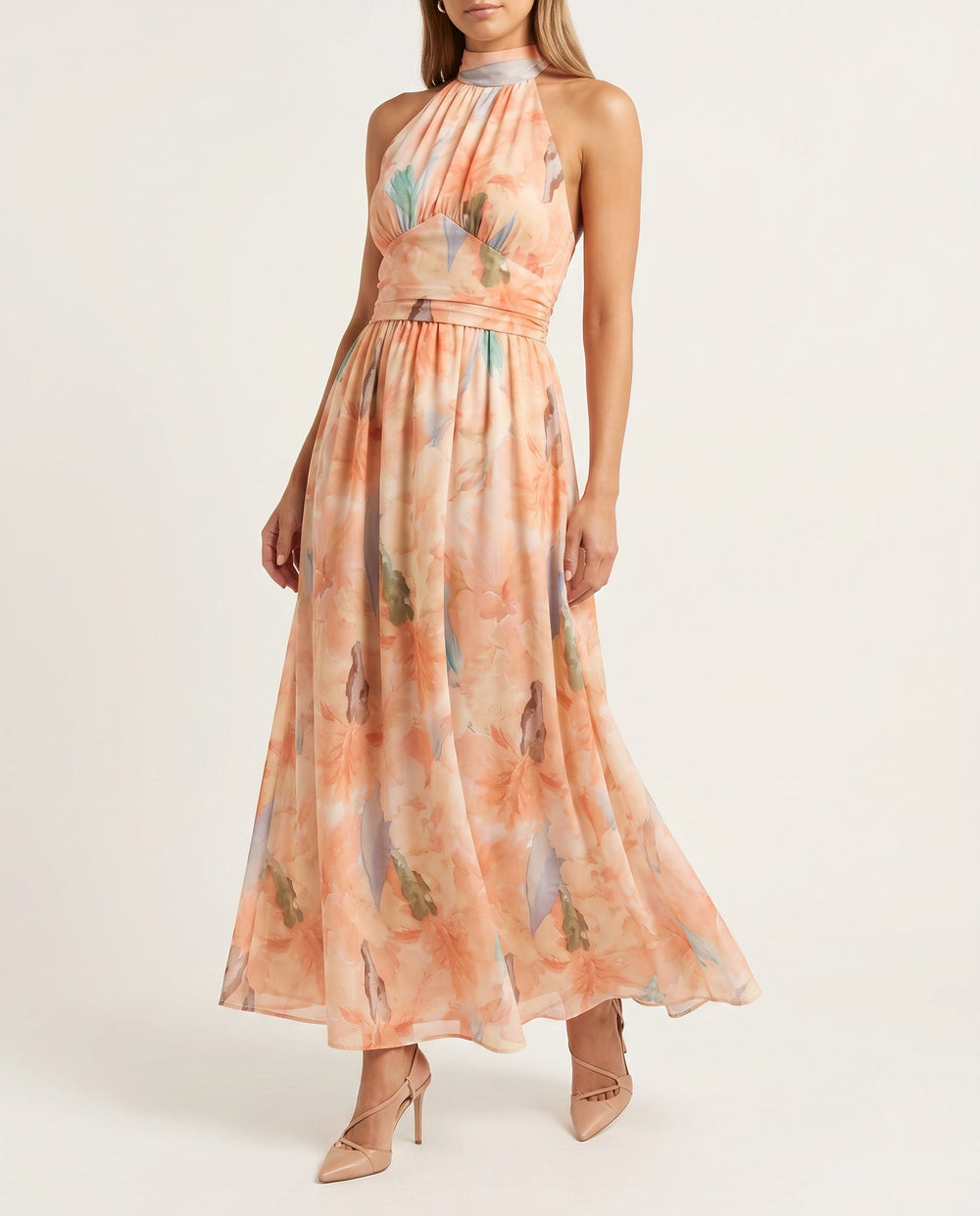 Elvira™ I Peach-Hour Dress