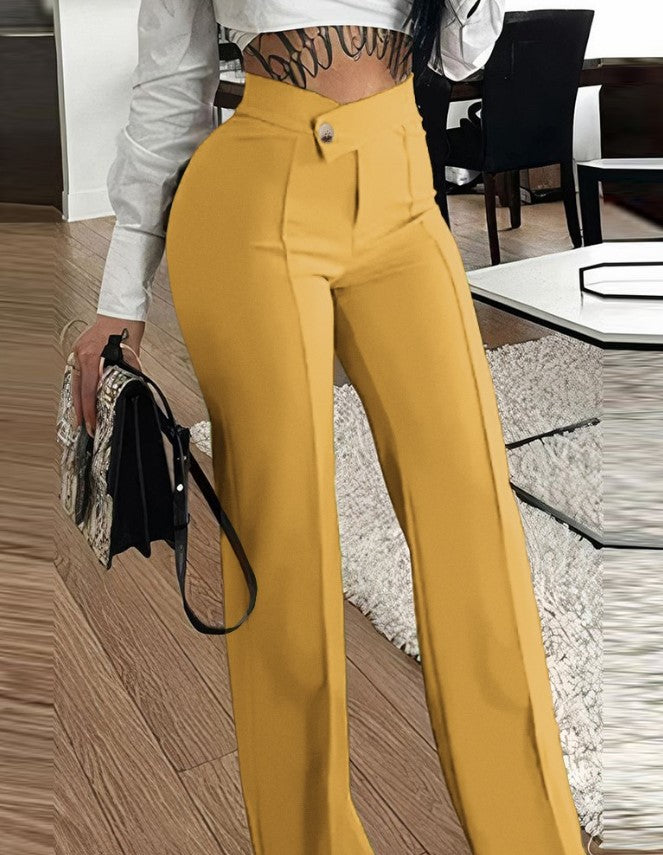 MODERN CLASSIC BUCKLE PANTS